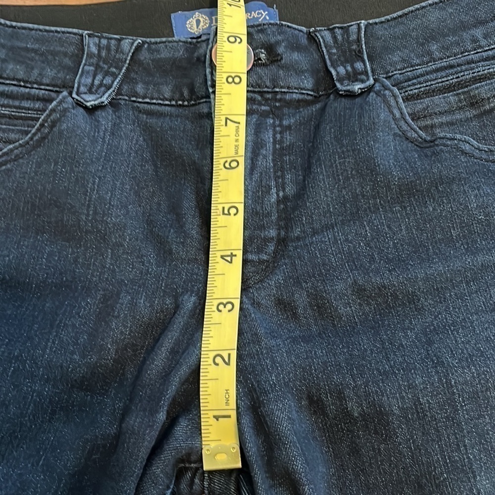 DEMOCRACY Ab solution straight leg jeans size 8 - Picture 7 of 8